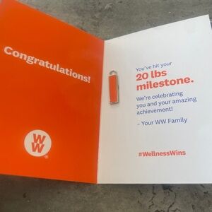 Ww weight watchers charm 20lb